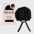 Black Satin Bonnet - XL